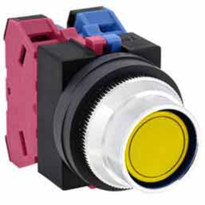 Ảnh của Nút nhấn nhả không đèn IDEC ABFS211NY D25 1NO+1NC (Vàng)