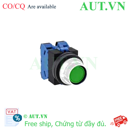 Ảnh của Nút nhấn nhả không đèn IDEC ABFS220NG D25 2NO (Xanh)