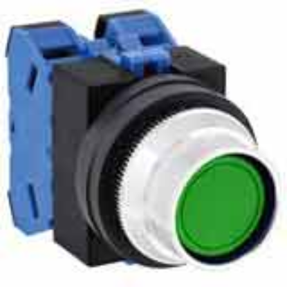 Ảnh của Nút nhấn nhả không đèn IDEC ABFS220NG D25 2NO (Xanh)