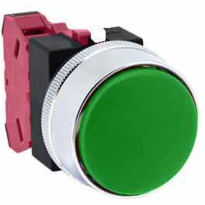 Ảnh của Nút nhấn nhả không đèn IDEC ABGS301NG D25 1NC (Xanh)