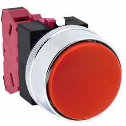 Ảnh của Nút nhấn nhả không đèn IDEC ABGS301NR D25 1NC (Đỏ)