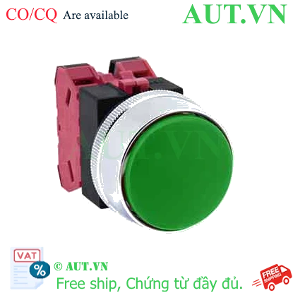 Ảnh của Nút nhấn nhả không đèn IDEC ABGS302NG D25 2NC (Xanh)