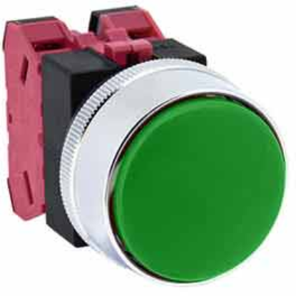 Ảnh của Nút nhấn nhả không đèn IDEC ABGS302NG D25 2NC (Xanh)