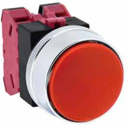 Ảnh của Nút nhấn nhả không đèn IDEC ABGS302NR D25 2NC (Đỏ)