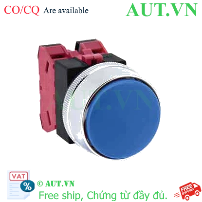 Ảnh của Nút nhấn nhả không đèn IDEC ABGS302NS D25 2NC (Xanh)