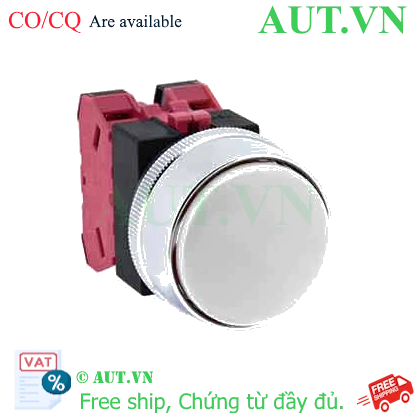 Ảnh của Nút nhấn nhả không đèn IDEC ABGS302NW D25 2NC (Trắng)