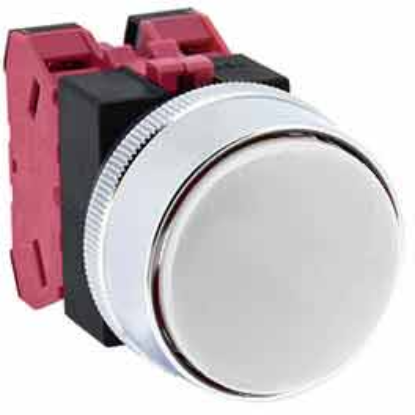 Ảnh của Nút nhấn nhả không đèn IDEC ABGS302NW D25 2NC (Trắng)