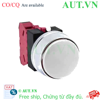 Ảnh của Nút nhấn nhả không đèn IDEC ABGS301NW D25 1NC (Trắng)