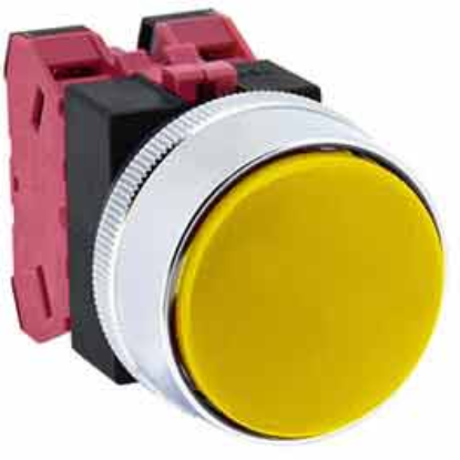 Ảnh của Nút nhấn nhả không đèn IDEC ABGS302NY D25 2NC (Vàng)