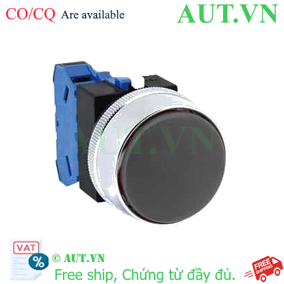 Ảnh của Nút nhấn nhả không đèn IDEC ABGS310NB D25 1NO (Đen)