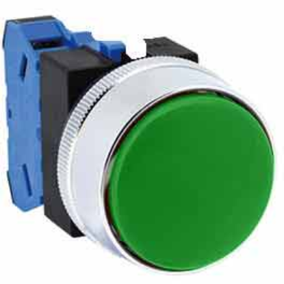 Ảnh của Nút nhấn nhả không đèn IDEC ABGS310NG D25 1NO (Xanh)