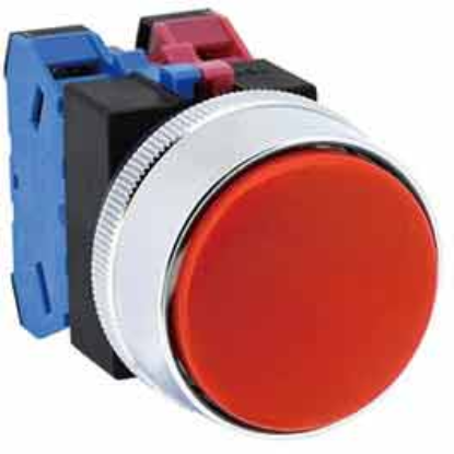 Ảnh của Nút nhấn nhả không đèn IDEC ABGS311NR D25 1NO+1NC (Đỏ)
