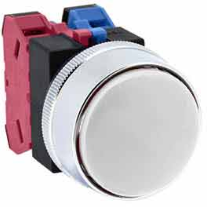 Ảnh của Nút nhấn nhả không đèn IDEC ABGS311NW D25 1NO+1NC (Trắng)