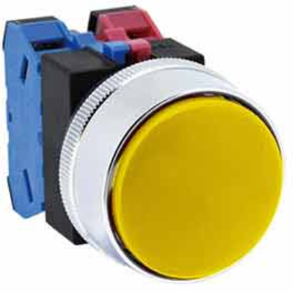 Ảnh của Nút nhấn nhả không đèn IDEC ABGS311NY D25 1NO+1NC (Vàng)