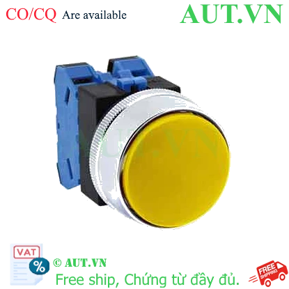 Ảnh của Nút nhấn nhả không đèn IDEC ABGS320NY D25 2NO (Vàng)