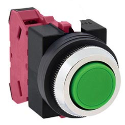 Ảnh của Nút nhấn nhả không đèn IDEC ABS101NG D25 1NC (Xanh)