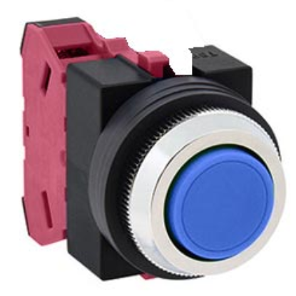 Ảnh của Nút nhấn nhả không đèn IDEC ABS101NS D25 1NC (Xanh)