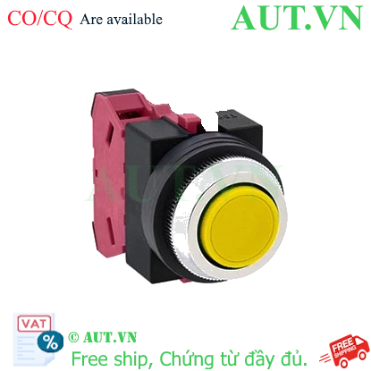 Ảnh của Nút nhấn nhả không đèn IDEC ABS101NY D25 1NC (Vàng)