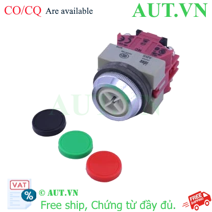 Ảnh của Nút nhấn nhả không đèn IDEC ABS102NB D25 2NC (Đen)