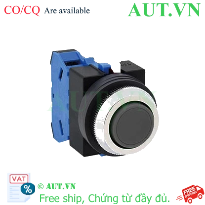 Ảnh của Nút nhấn nhả không đèn IDEC ABS110NB D25 1NO (Đen)
