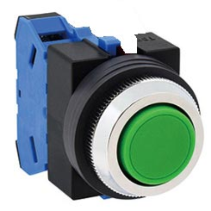 Ảnh của Nút nhấn nhả không đèn IDEC ABS110NG D25 1NO (Xanh)
