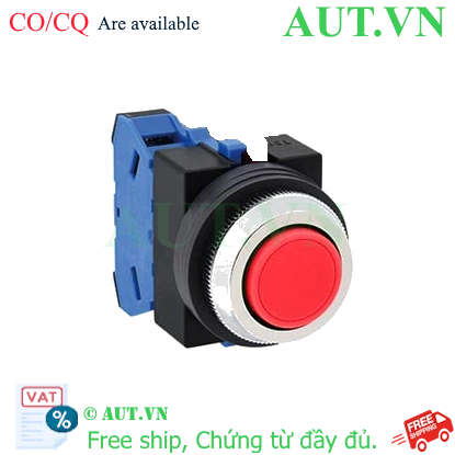 Ảnh của Nút nhấn nhả không đèn IDEC ABS110NR D25 1NO (Đỏ)