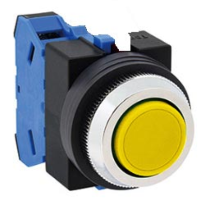 Ảnh của Nút nhấn nhả không đèn IDEC ABS110NY D25 1NO (Vàng)