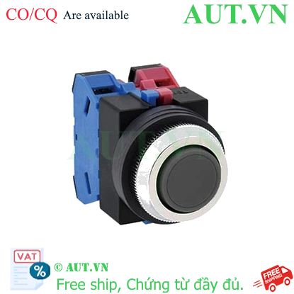 Ảnh của Nút nhấn nhả không đèn IDEC ABS111NB D25 1NO+1NC (Đen)