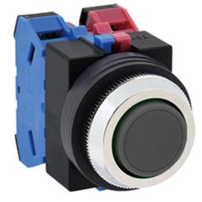 Ảnh của Nút nhấn nhả không đèn IDEC ABS111NB D25 1NO+1NC (Đen)