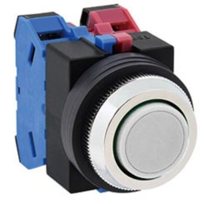 Ảnh của Nút nhấn nhả không đèn IDEC ABS111NW D25 1NO+1NC (Trắng)