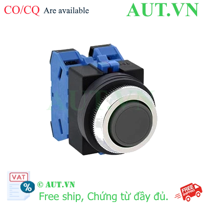 Ảnh của Nút nhấn nhả không đèn IDEC ABS120NB D25 2NO (Đen)