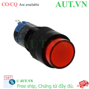 Ảnh của Nút nhấn giữ có đèn IDEC AL2M-A11R, 2.0VDC, D12, đỏ