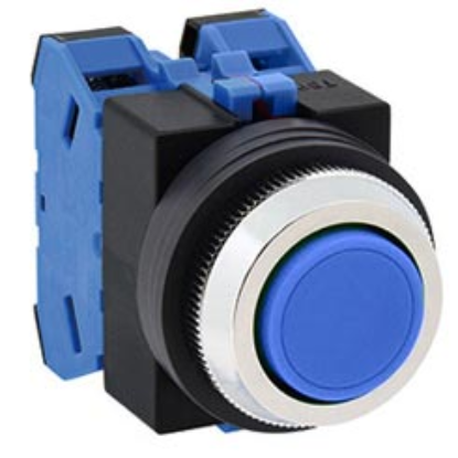 Ảnh của Nút nhấn nhả không đèn IDEC ABS120NS D25 2NO (Xanh)