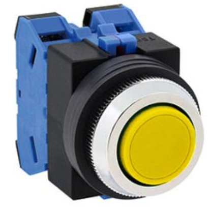 Ảnh của Nút nhấn nhả không đèn IDEC ABS120NY D25 2NO (Vàng)