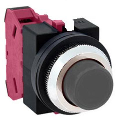 Ảnh của Nút nhấn nhả không đèn IDEC ABS201NB D25 1NC (Đen)