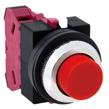 Ảnh của Nút nhấn nhả không đèn IDEC ABS201NR D25 1NC (Đỏ)