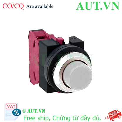 Ảnh của Nút nhấn nhả không đèn IDEC ABS201NW D25 1NC (Trắng)