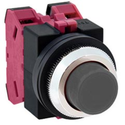 Ảnh của Nút nhấn nhả không đèn IDEC ABS202NB D25 2NC (Đen)