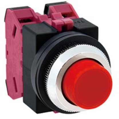 Ảnh của Nút nhấn nhả không đèn IDEC ABS202NR D25 2NC (Đỏ)