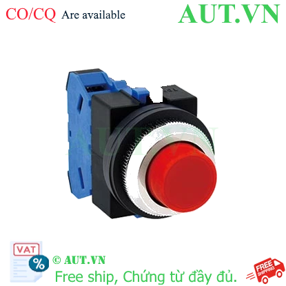 Ảnh của Nút nhấn nhả không đèn IDEC ABS210NR D25 1NO (Đỏ)