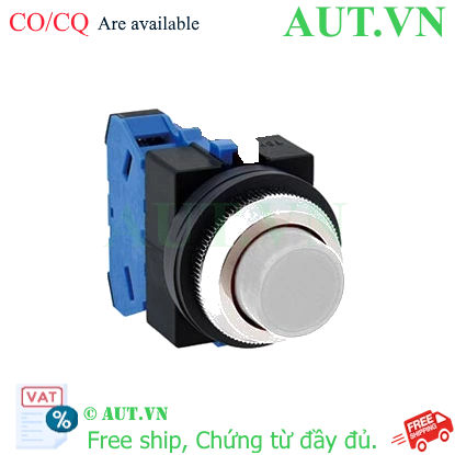 Ảnh của Nút nhấn nhả không đèn IDEC ABS210NW D25 1NO (Trắng)