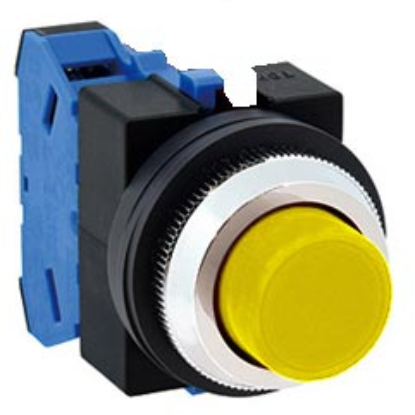 Ảnh của Nút nhấn nhả không đèn IDEC ABS210NY D25 1NO (Vàng)