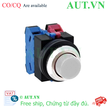 Ảnh của Nút nhấn nhả không đèn IDEC ABS211NW D25 1NO+1NC (Trắng)