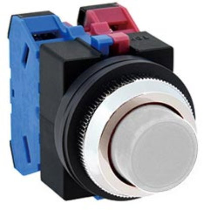 Ảnh của Nút nhấn nhả không đèn IDEC ABS211NW D25 1NO+1NC (Trắng)