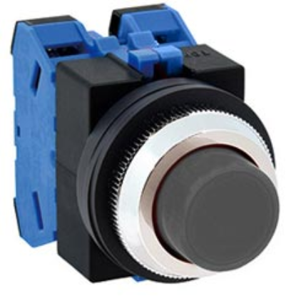 Ảnh của Nút nhấn nhả không đèn IDEC ABS220NB D25 2NO (Đen)