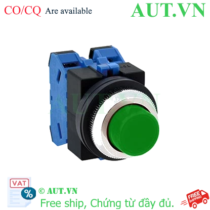 Ảnh của Nút nhấn nhả không đèn IDEC ABS220NG D25 2NO (Xanh)