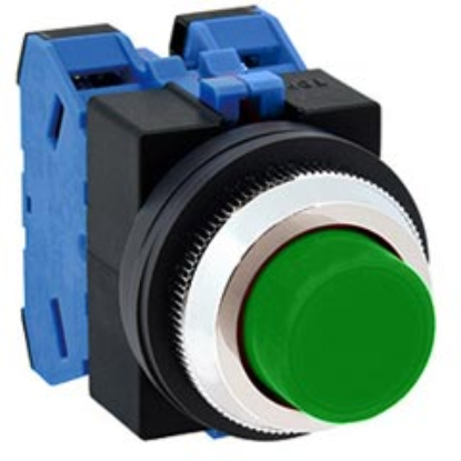 Ảnh của Nút nhấn nhả không đèn IDEC ABS220NG D25 2NO (Xanh)