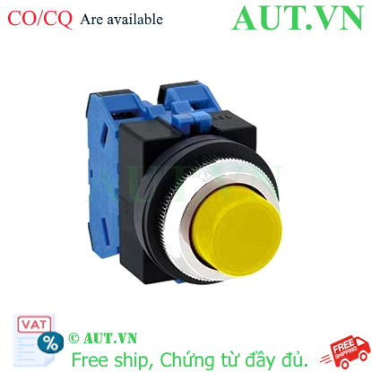 Ảnh của Nút nhấn nhả không đèn IDEC ABS220NY D25 2NO (Vàng)
