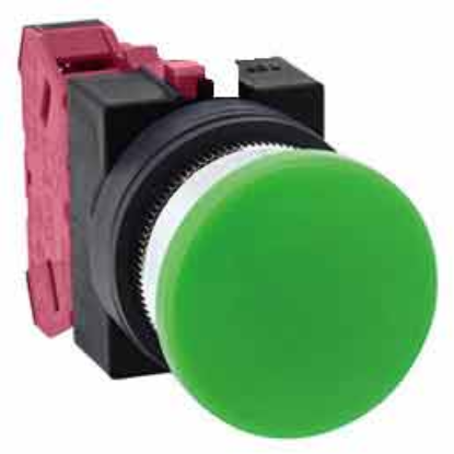 Ảnh của Nút nhấn nhả không đèn IDEC ABS301NG D25 1NC (Xanh)