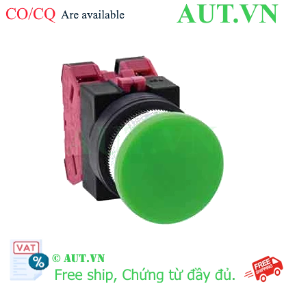 Ảnh của Nút nhấn nhả không đèn IDEC ABS302NG D25 2NC (Xanh)